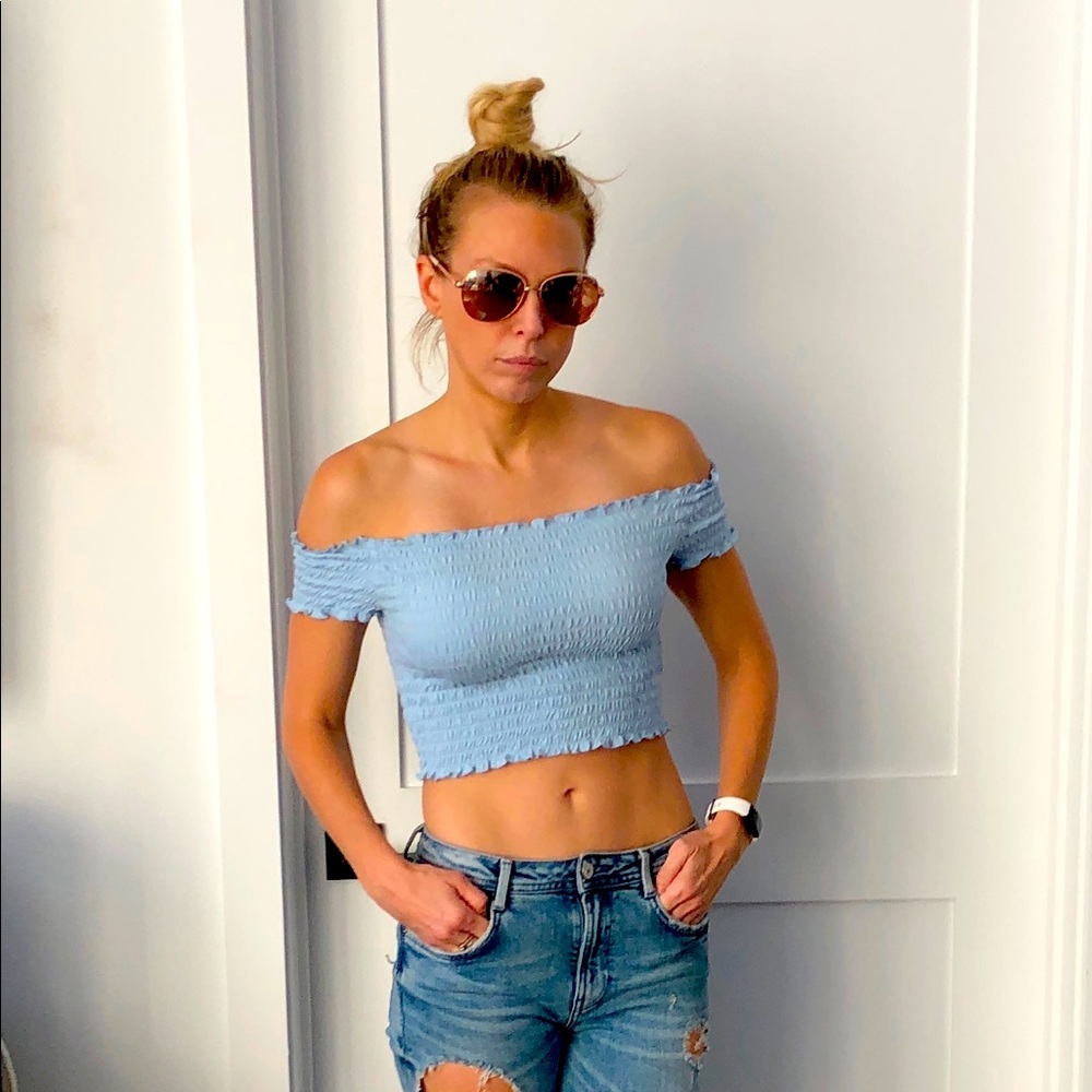 H&M crop top sz S